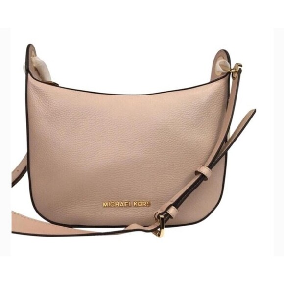 MICHAEL Michael Kors Raven Leather Crossbody Messenger Shoulder Bag NWT - Picture 10 of 13